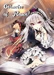  book breasts cleavage cover cover_page doll_joints doujin_cover dress frilled_dress frills gothic_lolita headdress library lolita_fashion long_hair medium_breasts multiple_girls open_mouth rozen_maiden shinku suigintou tousen 