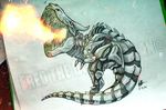  autobot dinosaur fire grimlock horn machine male mechanical teeth transformer tyrannosaurus_rex 