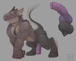  dragon knot male monster penis solo spazzyhusky 