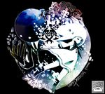  closed_eyes deemo deemo_(character) dissolving dress girl_(deemo) official_art parousia_(deemo) punew signature white_hair 