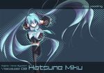  aqua_eyes aqua_hair bad_id bad_pixiv_id detached_sleeves hatsune_miku leaning_forward long_hair mihuni necktie solo thighhighs twintails very_long_hair vocaloid zettai_ryouiki 