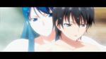  1girl animated animated_gif biting blue_eyes blue_hair grisaia_(series) grisaia_no_kajitsu grisaia_no_rakuen kazami_yuuji kusakabe_asako 