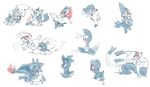  breasts charizard espurr eyewear female floatzel freckles glasses helioptile leavanny lopunny lucario mienshao nidorina nintendo pixel-butts pok&eacute;mon presenting pussy reshiram tagme thick_thighs typhlosion video_games 