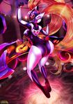  breasts butt dancing happy humanoid league_of_legends sona video_games 