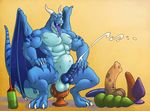  abdominal_bulge anal anal_insertion anal_penetration anthro balls cum cum_while_penetrated dildo dildo_sitting dragon eyes_closed furryrevolution insertion male muscles penetration penis sex_toy solo tabra wings 