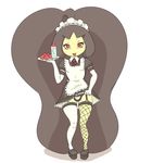  anthro bulge fishnet girly leggings legwear lovely_mawile maid maid_uniform male mawhee mawile nintendo pok&eacute;mon red_eyes video_games 