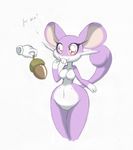  anthro anthrofied big_ears bit-small breasts buckteeth cute disembodied_hand english_text female mammal nintendo nude plain_background pok&eacute;mon pok&eacute;morph rat rattata red_eyes rodent solo_focus text video_games wide_hips 