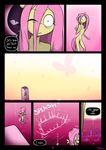  anthro breasts comic cutie_mark english_text equine female fluttershy_(mlp) friendship_is_magic hair mammal my_little_pony nipples nude one_eye_closed pegasus pink_hair shower slypon small_breasts text twilight_sparkle_(mlp) wings 