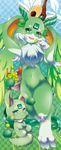  dragon fur green_eyes green_fur kemono puzzle_&amp;_dragon ruri_tsubame 
