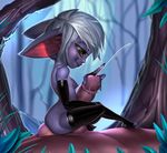  2015 balls breasts cum cumshot erection female handjob human interspecies league_of_legends male male/female mammal on_top orgasm penis sex side_view sitting size_difference theboogie tristana video_games yordle 