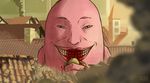  artist_name pac-man pac-man_(game) parody pinky shingeki_no_kyojin smile svenfromoz titan_(shingeki_no_kyojin) 
