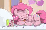  2015 earth_pony english_text equine female feral friendship_is_magic horse mammal mistydash my_little_pony pinkie_pie_(mlp) pony sleeping solo text 