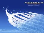  ace_combat ace_combat_3 airplane flight formation jet official_art planes r-102_delphinus_ii wallpaper 