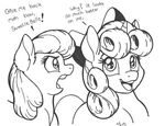  2015 apple_bloom_(mlp) dialogue earth_pony english_text equine female feral friendship_is_magic horn horse latecustomer mammal my_little_pony pony sweetie_belle_(mlp) text unicorn 