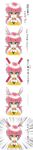  alternate_hairstyle animal_ears bunny_ears face inazuma_eleven_(series) inazuma_eleven_go kirino_ranmaru long_hair long_image looking_at_viewer male_focus overexposure pink_hair raimon raimon_soccer_uniform riho simple_background smile soccer_uniform solo sportswear tall_image translation_request twintails upper_body white_background 