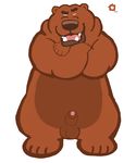  balls bear dakota-bear feral grizzly_bear male mammal penis solo 