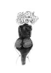  ahoge ass ass_shake bad_id bad_pixiv_id cowboy_shot curly_hair dress greyscale impossible_clothes impossible_dress kneepits leaning_back looking_at_viewer looking_back monochrome one-punch_man short_hair side_slit skin_tight solo tatsumaki the_golden_smurf 