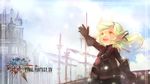  black_gloves blonde_hair final_fantasy final_fantasy_xiv gloves highres lalafell open_mouth orry smile solo yellow_eyes 