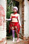  1girl asian capcom cosplay lilith_aensland lilith_aensland_(cosplay) photo solo suzuka_itsuki vampire_(game) 