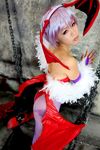  1girl asian ass capcom cosplay lilith_aensland lilith_aensland_(cosplay) photo solo suzuka_itsuki vampire_(game) 