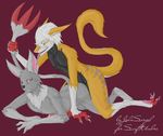  anal anthro bisexual butt cum fan_character female invalid_tag johnsergal johnsergal_(character) kemono liking male male/male penis precum sergal sex swiftumbre_(character) 