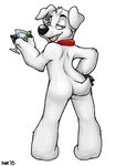  anthro brian_griffin butt canine dog family_guy male mammal solo xiamtheferret 