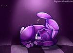  animatronic bonnie_(fnaf) eyes_closed five_nights_at_freddy&#039;s lagomorph machine male mammal mechanical rabbit robot toy-bonnie video_games 