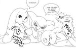  digimon digiphilia erection female forced furball impmon lagomorph lopmon male male/female/male mammal penis pussy rabbit rape sex terriermon 