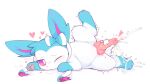 2026 3_toes 4_fingers 5_fingers ambiguous_gender animal_genitalia animal_penis black_eyebrows blue_body blue_fur blush blush_lines bodily_fluids bow_(anatomy) breath canid canine_genitalia canine_penis cum cum_on_leg cum_on_own_leg cum_on_self cumshot digital_drawing_(artwork) digital_media_(artwork) disembodied_penis duo eeveelution ejaculation erection eyebrows feet feral fingers fur generation_6_pokemon genital_fluids genitals gloves_(marking) handjob heart_symbol kirichiiii knot knotted_penis leg_markings male male/ambiguous male_feral male_focus mammal markings motion_lines multicolored_body multicolored_fur multicolored_sclera nintendo one_eye_closed pawpads paws penile penis pink_inner_ear pink_nose pink_pawpads pink_penis pink_sclera pokemon pokemon_(species) purple_sclera quadruped raised_leg ribbons_(anatomy) sex shaking shiny_pokemon simple_background small_nose socks_(marking) solo_focus sylveon throbbing throbbing_knot toes tremble_spikes trembling two_tone_body two_tone_fur two_tone_sclera white_background white_body white_eyes white_fur