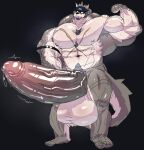 abs alternate_version_at_source anothereidos_of_dragon_vein_r anthro armpit_hair asian_clothing balls barazoku biceps big_balls big_muscles big_pecs big_penis biped black_body bodily_fluids body_hair buff_fox canid canine canis clothed clothing digital_media_(artwork) east_asian_clothing facial_hair facial_tuft flexing flexing_bicep full_house_(anothereidos_r) fundoshi fundoshi_only genitals hi_res huge_balls huge_muscles huge_pecs huge_penis humanoid_genitalia humanoid_penis hyper hyper_balls hyper_genitalia hyper_muscles hyper_pecs hyper_penis japanese_clothing male mammal muscular muscular_anthro muscular_male musk nipples nude nude_male pecs penis scar simple_background solo sweat sweaty_arms sweaty_body sweaty_legs tail topless tuft underwear underwear_only vein wolf