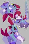 2026 2:3 absurd_res animal_genitalia animal_vulva anus butt claws feet feline_genitalia feline_vulva female foot_focus generation_4_pokemon genitals hi_res looking_at_viewer lying mammal multi_nipple nintendo nipples one_eye_closed perfectlynormal pokemon pokemon_(species) presenting presenting_anus presenting_hindquarters presenting_vulva solo vulva weavile