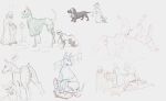 absurd_res all_fours animal_genitalia animal_vulva anus balls bestiality butt canid canine canine_genitalia canine_vulva canis casual_exposure chastity_cage chastity_device cult cunnilingus dachshund dobermann domestic_dog dominant dominant_female dominant_feral facesitting female feral genitals hi_res human human_on_feral hunting_dog ibizan_hound interspecies lifted lifted_by_tail male male/female mammal mona_(syn-6) multiple_images oral pinscher presenting presenting_hindquarters primitive_dog primitive_hunting_dog religion sex simple_background sitting sitting_on_another sketch sketch_page syn-6 tail thigh_leash vaginal vulva white_background
