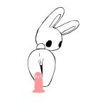 >_< >_o 2026 2d_animation animated anthro anus biped caffrain dildo dildo_in_vagina dildo_insertion dildo_sitting eyes_closed female female_anthro frame_by_frame lagomorph leporid looking_at_viewer mammal monochrome mouthless nude nude_anthro nude_female one_eye_closed penetration plantigrade rabbit rear_view scut_tail sex_toy sex_toy_in_vagina sex_toy_insertion short_tail simple_background slim slim_anthro slim_female solo tail vaginal vaginal_penetration white_background wink
