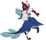 alpha_channel anthro aquatic asian_clothing bat blush clothing duo east_asian_clothing femboy fish frill_(anatomy) hi_res horn hug hugging_another japanese_clothing japanese_school_uniform lifted male male/male mammal nunyahbis school_uniform serafuku shark surprised uniform