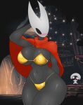 absurd_res anthro arthropod bikini clothing db_drawsy duo female female/female gold_bikini hi_res hollow_knight:_silksong hollow_knight_(franchise) hornet_(hollow_knight) insect lace_(hollow_knight:_silksong) swimwear tagme team_cherry two-piece_swimsuit