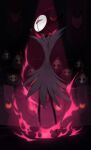 2024 anthro anthro_focus arena arthropod biped black_body black_clothing blurred_background clothed clothed_anthro clothed_male clothing crowd digital_drawing_(artwork) digital_media_(artwork) empty_eyes fire full-length_portrait grimm_(hollow_knight) group hi_res hollow_knight_(franchise) kauryazxc looking_away male male_anthro male_focus moon_symbol mouthless narrowed_eyes portrait rear_view red_eyes red_lighting signature skinny_anthro skinny_male solo_focus spotlight standing team_cherry white_mask