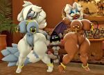3d_(artwork) age_difference ahegao anal anal_fingering ankh anklet anthro balls bat beanie beanie_only big_balls big_breasts big_butt big_penis bracelet breasts butt bytes_(whooofly) clothing dark_body dark_skin digital_media_(artwork) ear_piercing ear_ring eye_roll fan_character fangs female fingering genitals gold_(metal) gold_anklet gold_bracelet gold_ear_piercing gold_ear_ring gold_jewelry gold_necklace group hair hair_over_eye hat hat_only headgear headgear_only headwear headwear_only huge_balls huge_breasts huge_butt huge_penis jade_the_bat_(sonico4ever) jewelry larger_female lemur looking_at_viewer looking_pleasured male mammal mostly_nude muscular muscular_male naomi_the_lemur_(sonico4ever) necklace nipple_piercing nipple_ring nipples older_female one_eye_obstructed open_mouth penis piercing primate procyonid raccoon ring-tailed_lemur ring_piercing sega shortstack shortstack_male size_difference smaller_male smile smiling_at_viewer sonic_the_hedgehog_(series) sonico4ever strepsirrhine teeth thick_thighs tiptoes tongue tongue_out trio vulva younger_male