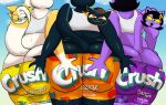 2026 4_fingers absurd_res accessory adventure_time anthro ass_to_ass big_butt biped black_hair black_inner_ear black_nose blue_body blue_fur blue_sclera blue_tail blush blush_lines bottomwear butt butt_cleavage butt_focus butt_grab cake_the_cat cartoon_network catty_cattenheimer clothed clothed_anthro clothed_female clothing cloud crush_(soda) cutaway day digital_drawing_(artwork) digital_media_(artwork) dipstick_tail domestic_cat english_text expression_avatar expression_cutaway eyelashes faceless_anthro faceless_character faceless_female fangs felid feline felis female female/female female_anthro fingers flower flower_in_hair fully_clothed fully_clothed_anthro fully_clothed_female fur glistening glistening_butt gloves_(marking) group hair hair_accessory hand_on_another's_butt hand_on_butt hi_res huge_butt legs_together looking_aside looking_up mae_borowski mammal markings mouth_closed multicolored_body multicolored_fur multicolored_tail night_in_the_woods notched_ear open_mouth orange_eyes outside plant presenting presenting_hindquarters print_bottomwear print_clothing print_shorts raised_tail rear_view shirt shorts sky someth1ngoranother standing tail tail_markings tank_top teeth text tight_bottomwear tight_clothing tight_shorts tongue topwear trio two_tone_body two_tone_fur undertale_(series) whiskers white_body white_clothing white_fur white_shirt white_tail white_tank_top white_topwear yellow_body yellow_fur yellow_sclera yellow_tail yellow_tail_tip