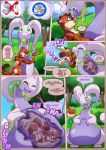 abdominal_bulge after_vore ambiguous_gender anthro black_border bodily_fluids border brown_body brown_fur chyme comic cougar dialogue digested digestion digestion_noises duo english_text eyes_closed fatal_vore felid feline female female/ambiguous flailing fur generation_6_pokemon goo_creature goodra happy hi_res hug hybrid icon incredibleediblecalico internal jaguar jiggling mammal melty_digestion neck_bulge nintendo one_eye_closed oral_vore orange_body orange_fur organs pantherine partners plant pokemon pokemon_(species) predator/prey purple_body purple_eyes purple_fur sad saliva sero_(feroxdoon) shrub slime smile soft_vore speech_bubble spiral spiral_eyes spots squirming stomach stomach_acid swallowed swallowed_alive swallowed_whole swallowing tan_body tan_fur text thought_bubble tree unexpected unwilling_prey unwilling_to_willing unwilling_to_willing_prey vore weight_gain willing_prey