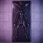 1:1 3d_(artwork) absurd_res animal_genitalia animal_penis anthro anthro_on_anthro arms_tied balls bdsm biped black_body black_clothing black_latex blender_(artwork) blender_cycles_(artwork) bondage bound bulge canid canine canine_genitalia canine_penis canis chamber claws clothed clothing degradation depth_of_field digital_media_(artwork) dragonplayer dragonplayer_(character) encasement feet fox genitals hi_res hindpaw immobile inside latex latex_clothing latex_penis latex_skinsuit legs_tied lying lying_on_ground male male/male mammal multicolored_body nasal_tube on_ground orgasm_denial paws penis permanent_bondage permanent_encasement permanent_orgasm_denial permanent_sensory_deprivation predicament_bondage reflection rexouium sealed sensory_deprivation skinsuit slim slim_anthro slim_male slim_sub solo submissive submissive_male tail tight_clothing tube vacuum_bed vacuum_sealed