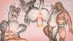 16:9 2026 anthro anus balls big_penis blonde_hair blush bodily_fluids breasts caressing_belly caressing_face colored cowgirl_position crouching_cowgirl digitigrade disembodied_penis duo english_text eye_roll felid female fluffy fluffy_tail from_front_position genitals grey_body hair heart_symbol hi_res human human_on_anthro impregnation interspecies interspecies_impregnation khajiit lactating lactating_during_sex male male/female mammal markings microsoft multiple_scenes muscular muscular_male on_bottom on_top penis plap pregnant pregnant_anthro pregnant_female pregnant_sex pubes rear_view sex shaded shaking size_difference smaller_female spots spotted_body tail tail_coil text the_elder_scrolls thigh_sex tongue tongue_out trembling vaginal wassnonnam widescreen