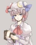  alternate_hairstyle hat michael-x patchouli_knowledge short_hair simple_background sketch solo touhou 