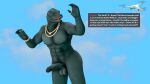 16:9 3d_(artwork) 4k abs absurd_res anthro balls cloud digital_media_(artwork) drone english_text erection falling falling_down genitals hi_res jewelry komodo_dragon lizard male meteorsmash monitor_lizard nude nude_anthro nude_male pecs penis profanity red_eyes reptile scalie sky solo text widescreen