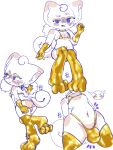 annoyed anthro belly bikini biped blush boy_kisser_(meme) bulge chest_markings choker clothed clothing crossdressing curled_tail detailed_bulge domestic_cat embarrassed felid feline felis femboy flat_chested flustered golden_week inkdoll jewelry legwear male male_anthro mammal markings meme meme_clothing necklace paws pigtails pose sketch sketch_page solo spots swimwear tail thigh_highs thong two-piece_swimsuit underwear white_body