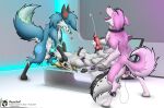 anal anal_masturbation anal_penetration animal_genitalia animal_penis balls bdsm bodily_fluids bondage bound canid canine canine_genitalia canine_penis canis cum digitalfox domestic_dog ejaculation electrical_plug erection fellatio feral fox genital_fluids genitals group handjob herm herm/male herm_penetrating herm_penetrating_male hi_res husky intersex intersex/male intersex_penetrating intersex_penetrating_male kiba_kurokage knot knotted_penis laboratory male male/male male_penetrated male_penetrating male_penetrating_male mammal masturbation nordic_sled_dog oral oral_penetration paws penetration penile penile_penetration penis sex sheath spitroast spitz srfx18 trio xylerfox zatch_(sirfox)