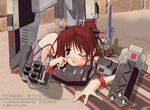  armored_core armored_core_nexus female from_software girl hier mecha_musume red_hair redhead 