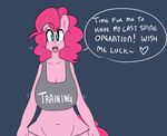  &lt;3 2015 anthro big_breasts breasts earth_pony english_text equine friendship_is_magic horse huge_breasts mammal my_little_pony pinkie_pie_(mlp) pony solo somescrub text 