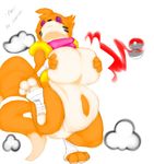  big_breasts breasts feet female floatzel heartman98 nintendo paws pok&eacute;mon video_games wide_hips 