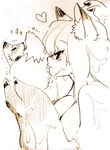 &lt;3 1boshi anthro blush canine clothing cute female feral fox fur japanese kemono mammal tagme unknown_liquid 