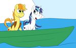  a2 boat braeburn_(mlp) friendship_is_magic male my_little_pony shining_armor_(mlp) 
